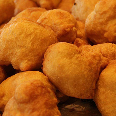Oliebollen zonder krenten
